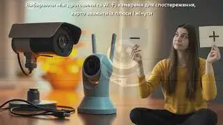 Переваги та недоліки дротових і Wi-Fi камер: який тип кращий для вашої системи спостереження?