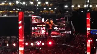 Seth Rollins: Entrance at WrestleMania 31 with current theme song "Visionary"