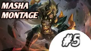 FIGHTER MONTAGE #5 | THE BEAST OF BASIC ATTACK , MASHA !