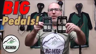 How big are these flat pedals | Extra Large Flat Pedals | Pedaling Innovations XL Flat Pedals