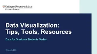 Data for Grad Students - Data Visualization