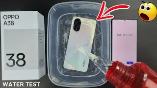 Oppo A38 Water Test 💦💧| is Oppo A38 Actually iP54 Water & Dust Resistant?🤔
