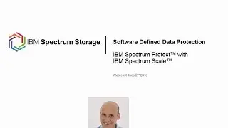 IBM Spectrum Protect using Scale for db, logs & storage pools - Presentation