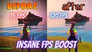 fortnite ch 3 insane fps boost pack for low end pc
