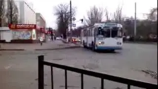 Краматорск, светофор на ул.Социалистической