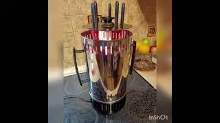 🌭Сардельки в электрошашлычнице🌭 своими руками)))
