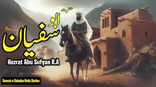 Hazrat Abu Sufyan R.A | seerat e sahaba urdu series | Adab Islam | Urdu/Hindi