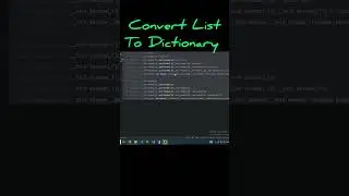 Create Dictionary from Parallel List #python #programminglanguage #pythontutorial