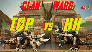 JMW. Dino war - Clan wars TOP vs HH. War No 1