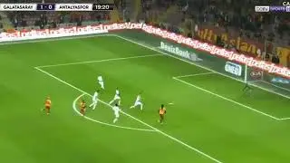 Gomis 2. Gol , Galatasaray-Antalyaspor maçı