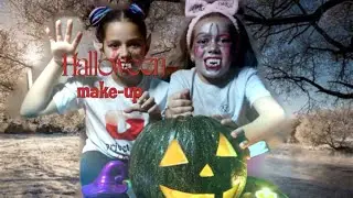 МАКИЯЖ НА ХЭЛЛОУИН/Halloween make-up #ХЭЛЛОУИН #ТЫКВА
