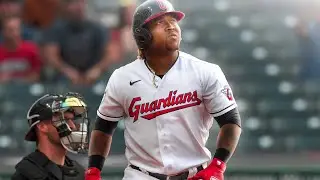 José Ramírez's two-run home run! Rays @ Cleveland Guardians. Cleveland wins 2-1! #ForTheLand