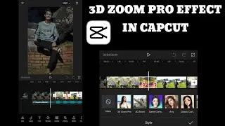 3D Zoom Effect in Capcut || 3D Zoom Pro ||Viral TikTok Animation