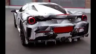 2018 Ferrari 488 Pista 720 HP Acceleration 0-200km/h