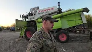 Убираем подсолнечник. Между делом провожу чизелевание агрегатом ЧДА-5.