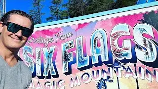 Six Flags Magic Mountain 2024 Tour in Less than 30 Minutes! #sixflags #sixflagsmagicmountain