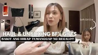 Bakit ang awkward ko tumanggap ng regalo | Haul Vlog + Unboxing Gifts