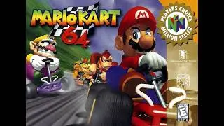 Mario Kart 64 SNES Rainbow Road Final Lap