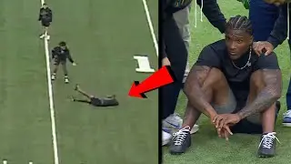 Charvarius Ward Gets KNOCKED OUT In Pregame Warmups after NASTY Collision