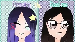 Drawing Me vs Real Me | AJ | IbisPaintX