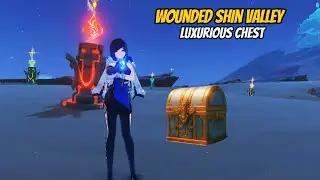 Wounded Shin Valley Luxurious Chest Puzzle (Four Sealed Elemental Monument Puzzle)