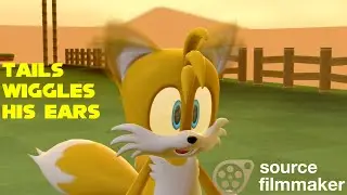 (SFM/Uberduck.ai) Tails Wiggles His Ears