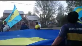 boca campeón 2015 - festejos en junin de los andes