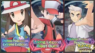 Pokemon Masters: Playable Characters Sync Moves | Version 1.7.1