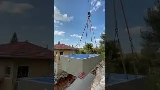 Next generation off site manufacturing of concrete pools  www poolsp com     אס פול בריכות שחיה