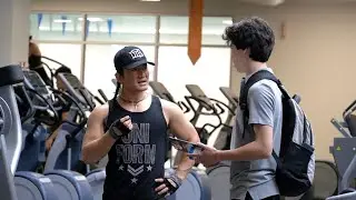 Lofe Roasts Guy For Wearing Gloves in the Gym