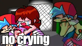 FNF Boyfriend Dies but if I cry, the video ends.. (Friday Night Funkin')