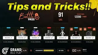 Battlepass Tips in Grand RP!!