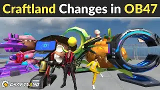 Craftland Changes in OB47 | Shah G Creator | Craftland New Update | Top New Changes in OB47