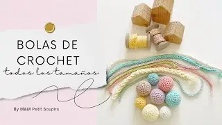 Cómo hacer Bolas de crochet perfectas, truco para todos los tamaños