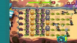Plants vs Zombies 3: New Start - NEW VERSION 1.2 | Mountain Cliffs Level 2, New Taco Time