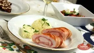 Baconbe tekert csirkemell - Karácsonyi menü - SegitunkFozni.hu