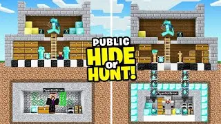 I setup a Secret Minecraft Base inside a enemies BASE.. *Raiding them Slowly*