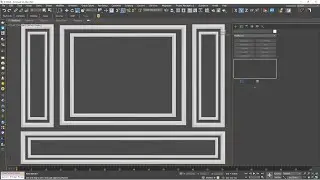Create Classic Wall Design In 3Ds Max  كيف تصنع ديكور جداري في ثري دي ماكس