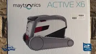 Discover the Dolphin Active X6 Robotic Pool Cleaner in Action!