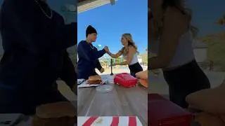 ROCK PAPER SCISSORS FOOD CHALLENGE! #shorts #shortsfeed