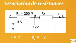 Association de résistances - Exercice