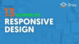 Responsive Design: Desktop, Tablets & Mobile Devices | Brizy Cloud 2022, Starter Kit 13