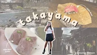 japan 🇯🇵 solo travel diaries ep 2 ⟡ | journey to Takayama, hida beef, biking, takayama ramen 🍣