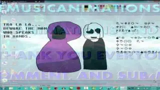 Undertale Riverman And Gaster Speedpaint!