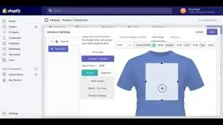 Inkybay shopify product personalizer adding custom products