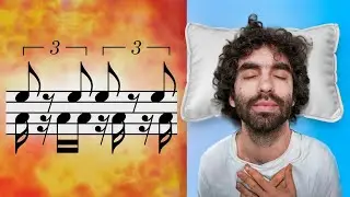 Using STRESSFUL rhythms to make RELAXING music