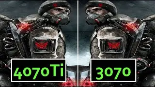 Nvidia 4070Ti vs 3070 Gaming Benchmark Comparison 10+ games tested
