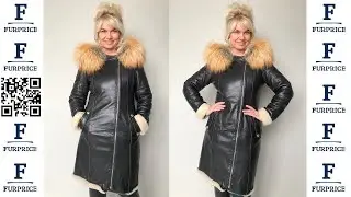 Дубленка женская натур.кожа с капюшоном в очень хорошем состоянии за 9500 ₽ р.40-42 /11714/