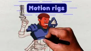 RPG Character Design, Rig and Animation | Motion rigs 