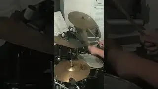 Вариации Paraddidle Diddle на ударной установке  #ритм #рек #drum #shorts
